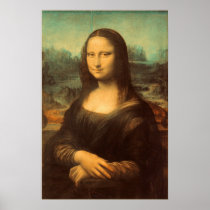 The Mona Lisa by Leonardo da Vinci Posters