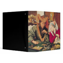 The Money Changer and his Wife, 1539 Vinyl Binder