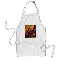 The Monkey Painter aprons by VintagePets The Monkey Painter aprons