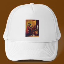 The Monkey Painter hats
