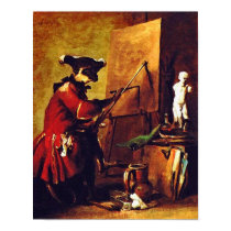 The Monkey Painter posters by VintagePets The Monkey Painter posters