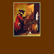 The Monkey Painter t-shirts