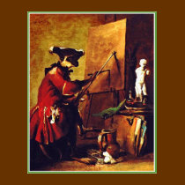 The Monkey Painter t-shirts
