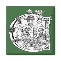 The Monks of Kells magnets