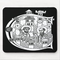 The Monks of Kells mousepads by irishcountry The Monks of Kells mousepads