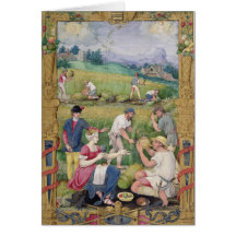 The Month of August: The Harvest Card