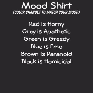 The Mood Shirt shirt