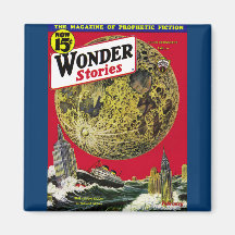 The Moon Doom! Fridge Magnet