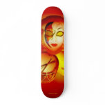 The Moon Drummer Skateboard