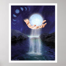 The Moon in  Her Hands Posters