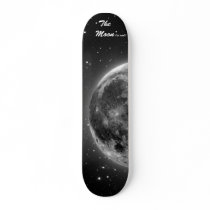 The Moon Skateboard Deck