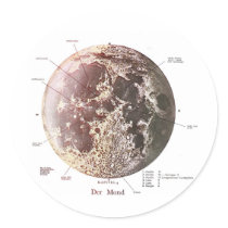the moon stickers by greenrosestormcloud the moon stickers