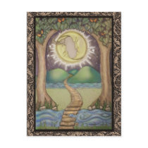 The Moon Tarot Card Postcard