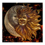 The Moon, The Sun, The Kiss Poster The Moon, The Sun, The Kiss Poster