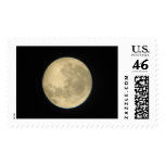 The Moon through a telescope 2006 Postage Stamp