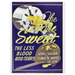 The More Sweat, The Less Blood And Tears Full Color Flyer