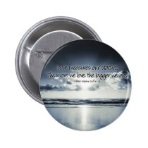 The More We Love Inspirational Button buttons
