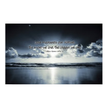 The More We Love Inspirational Poster Print