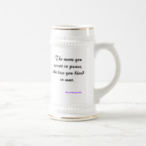 The more you sweat in peace, the less you bleed... mugs by motivationalmugs The more you sweat in peace, the less you bleed... mugs