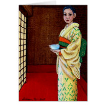 "The Morning Tea" cards by mareen "The Morning Tea" cards