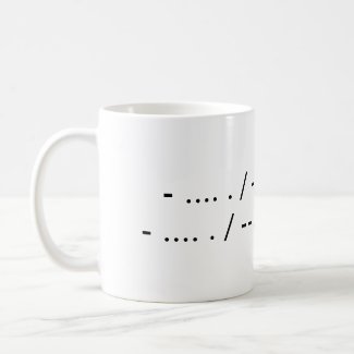 The Morse the Merrier mug