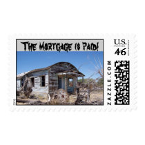 The Mortgage is Paid Celebration postage by Rebecca_Reeder The Mortgage is Paid Celebration postage