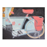 THE MOST BEAUTIFUL BICYCLE IN PARIS POSTCARDS