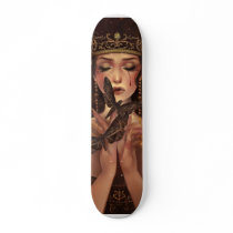The Moth Eater Custom Skateboard