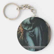 The Mother Of Sorrows By Albrecht Dürer Key Chain