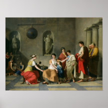 The Mother of the Gracchi, c.1780 Print