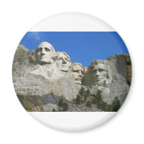The Mount Rushmore Presidential Monument Refrigerator Magnets