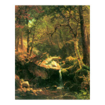 The Mountain by Bierstadt posters