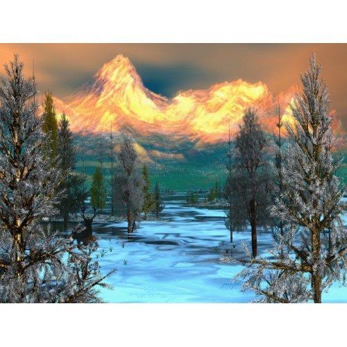 The Mountain print