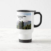The mountains are calling and I must go. Coffee Mug