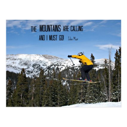 The Mountains are calling... Post Cards