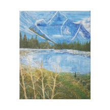 The Mountains Canvas Print