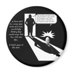 The Mouse Gets it Refrigerator Magnet