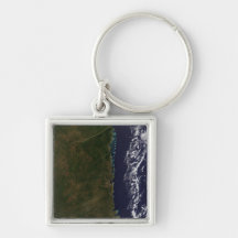 The Mozambique coast Key Chains