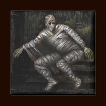 The Mummy Creeps magnets