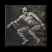 The Mummy Creeps  Magnet magnets