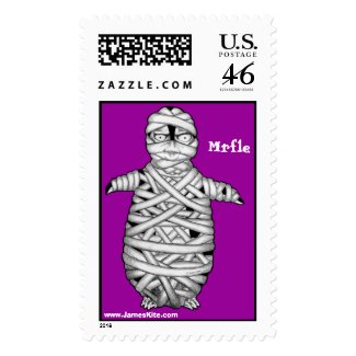 The Mummy Penguin: Mrfle stamp