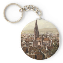 The Munster, Freiburg, Baden, Germany magnificent Keychain