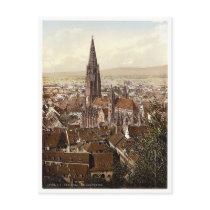 The Munster, Freiburg, Baden, Germany magnificent Postcards