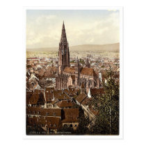 The Munster, Freiburg, Baden, Germany magnificent postcards