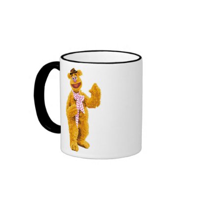 The Muppets Fozzie smiling Disney mugs