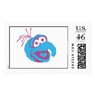 The Muppets Gonzo smiling Disney postage