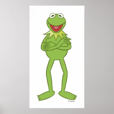 The Muppets Kermit standing Disney posters