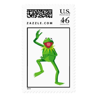 The Muppets' Kermit the Frog Disney postage