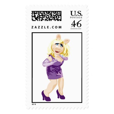 The Muppets' Miss Piggy Disney postage