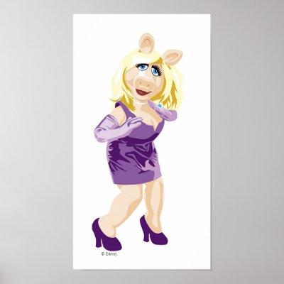 The Muppets' Miss Piggy Disney posters